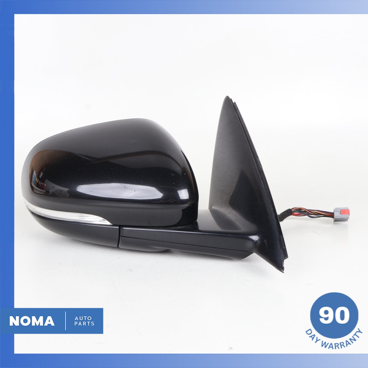 10-19 Jaguar X351 XJ XJR Right Side Rear View Door Mirror w/ Blind Spot OEM - photo 3