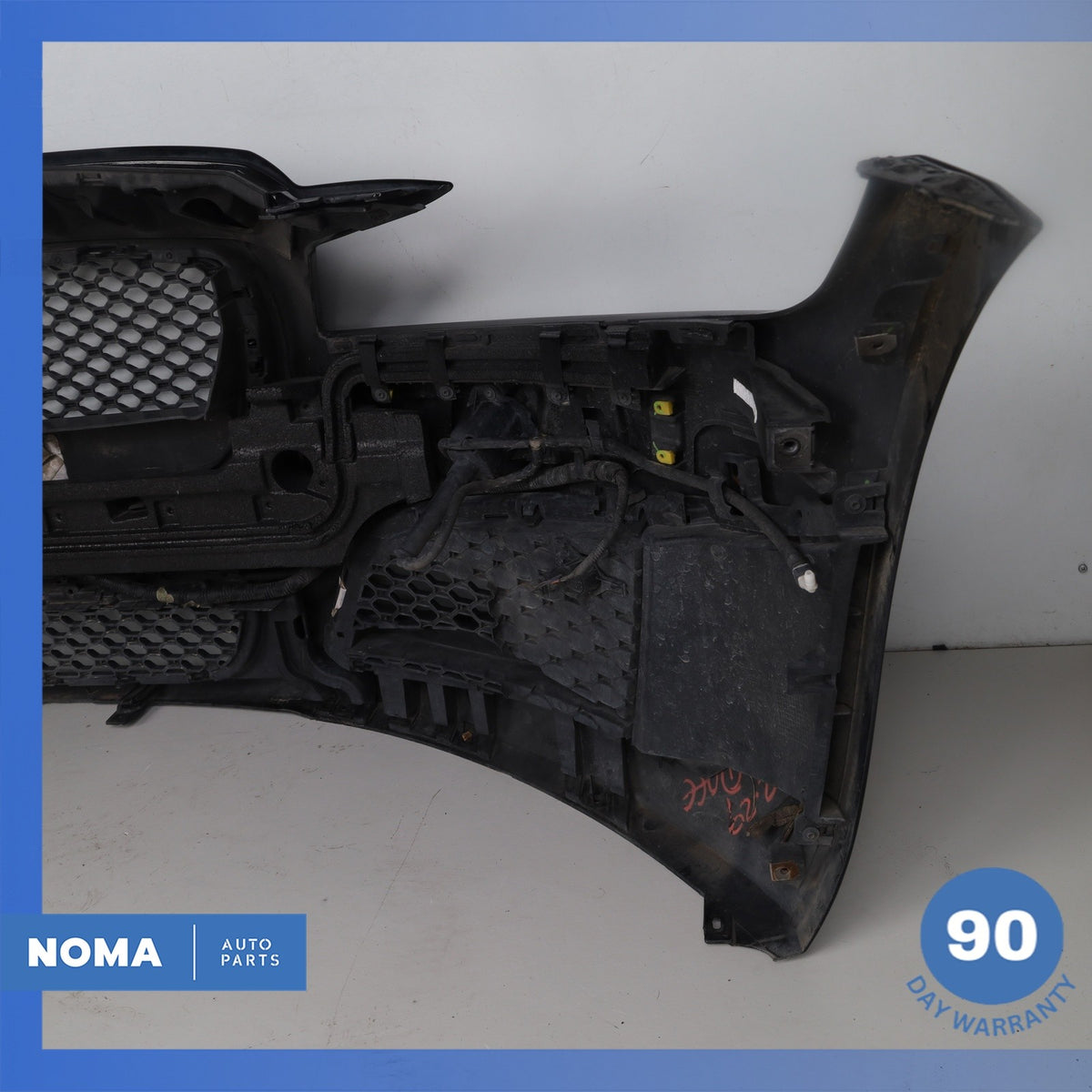 16-20 Jaguar X260 XF Front Bumper Cover Panel Assembly Black OEM - photo 16