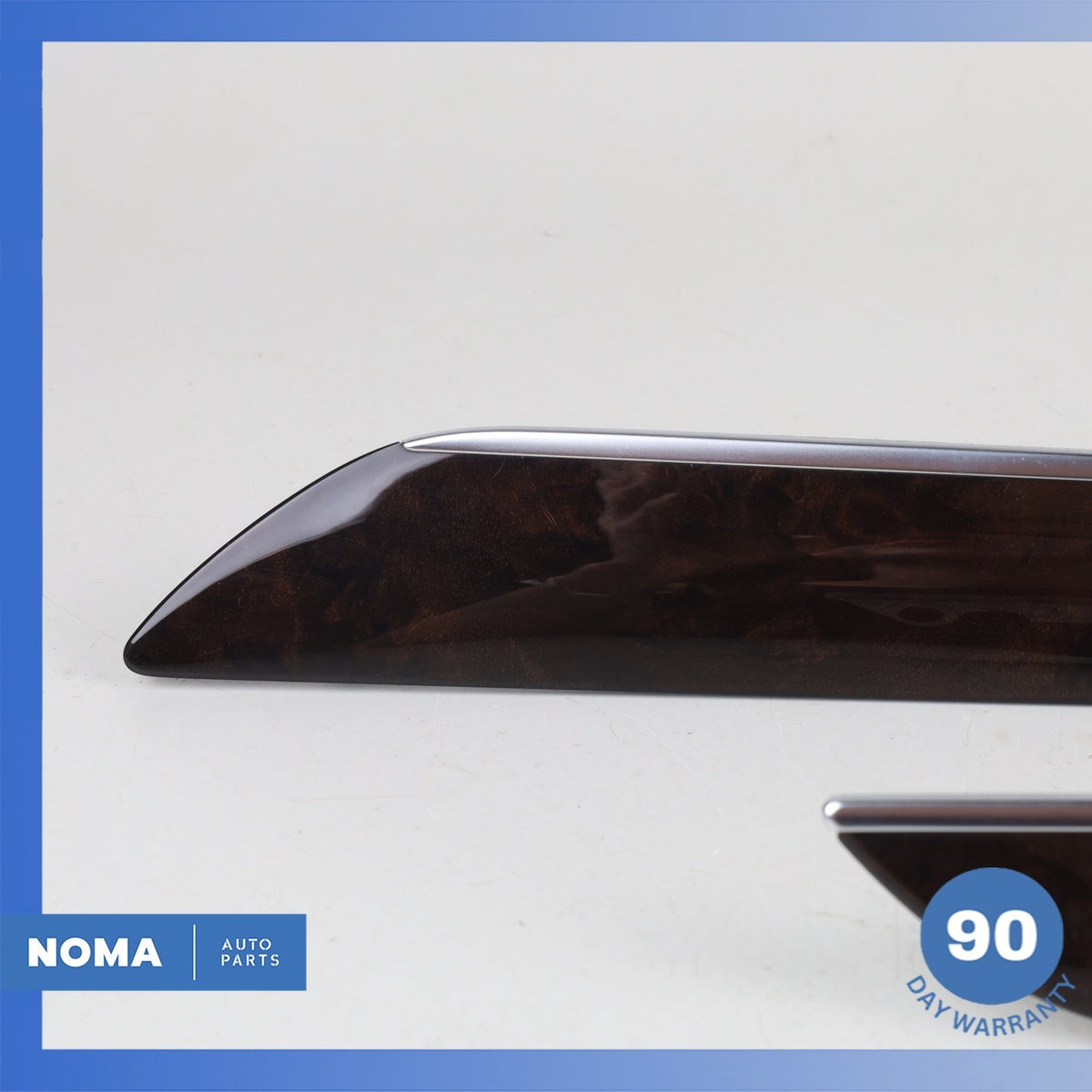 Audi 8U Q3 Rear Right & Left Door Cover Panel Trim Molding Set Wood OEM - photo 8