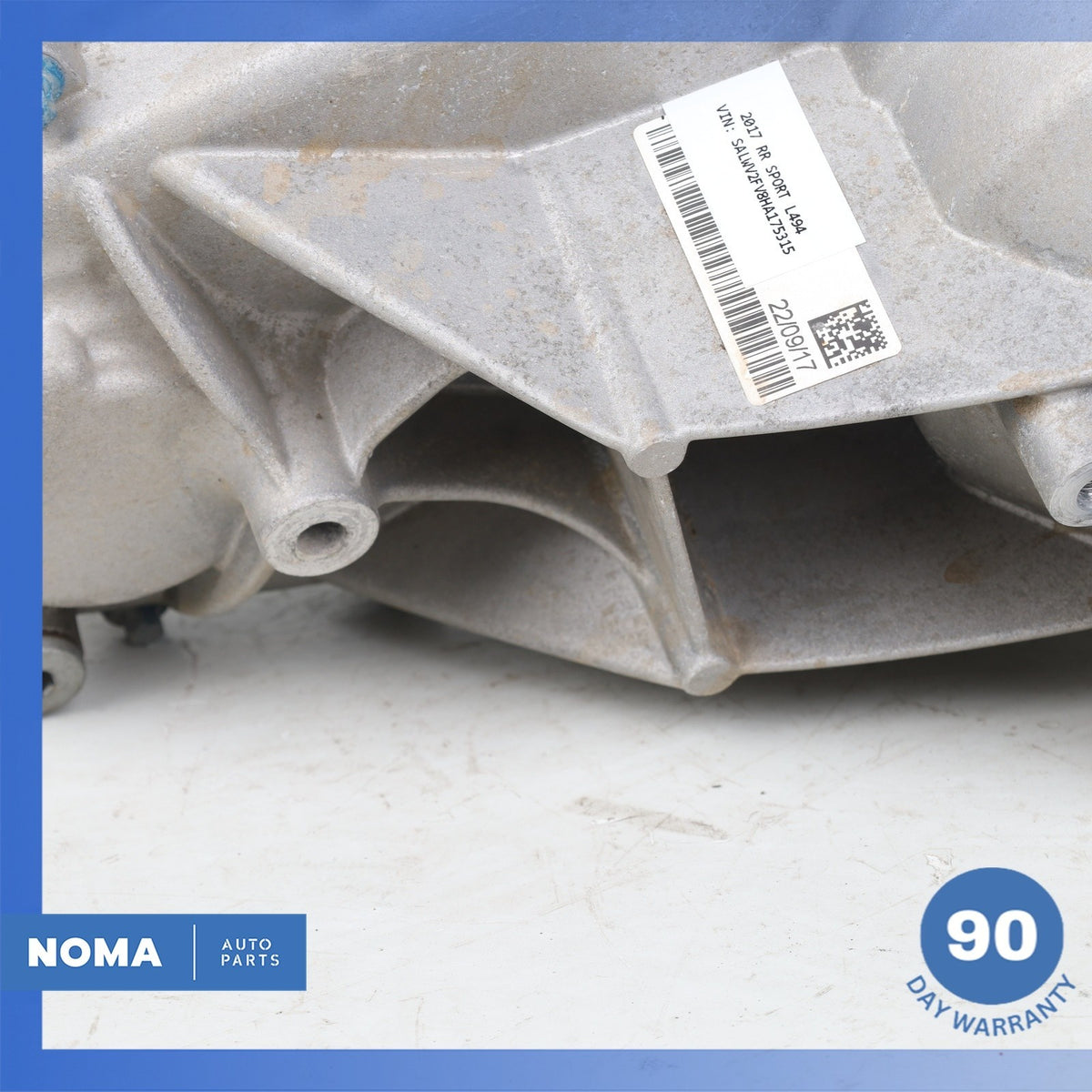 17-20 Range Rover Sport L494 L462 Transfer Case Assembly 1-Speed OEM - photo 4