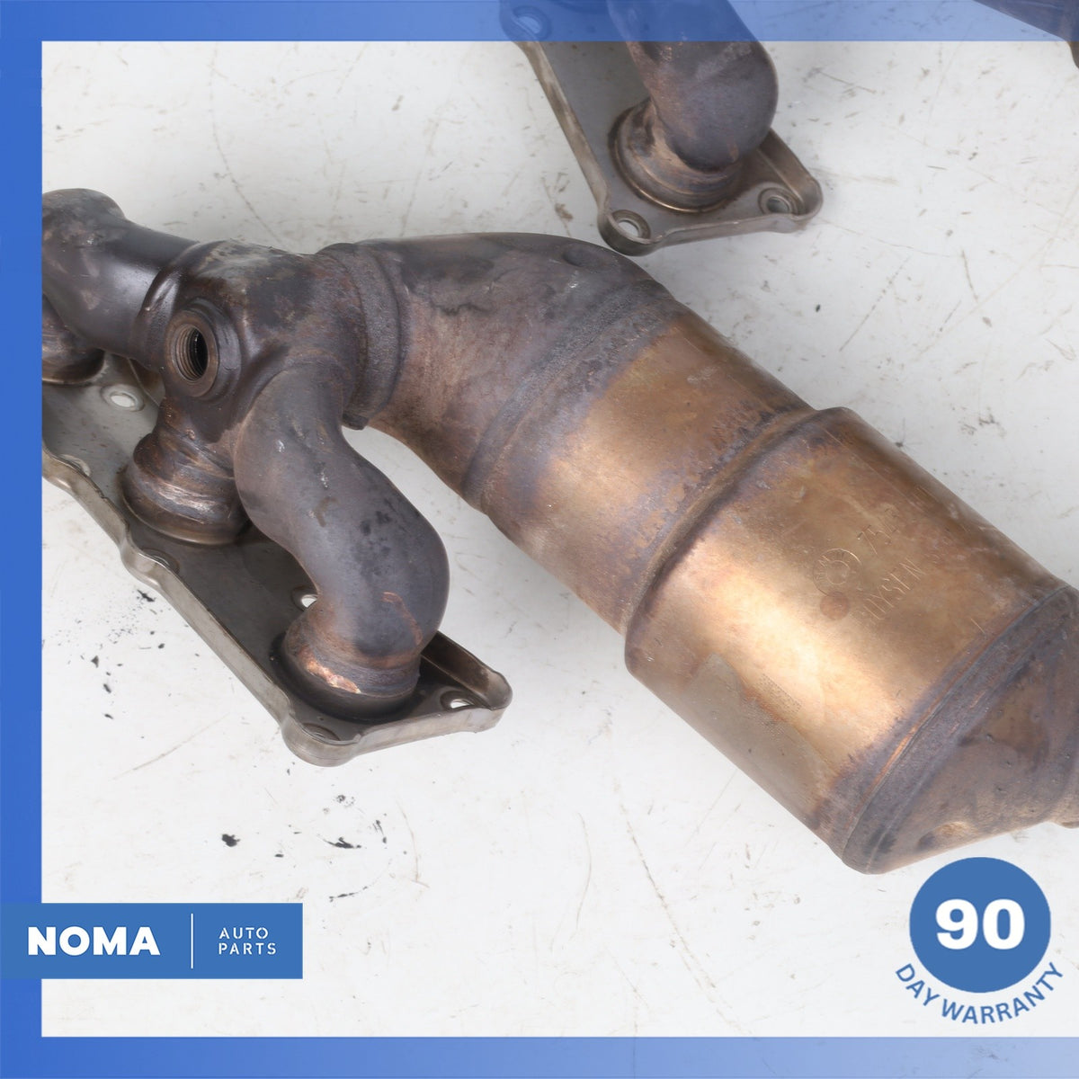 06-08 BMW E85 Z4 Front & Rear Exhaust Downpipe Set 7545318 OEM - photo 14