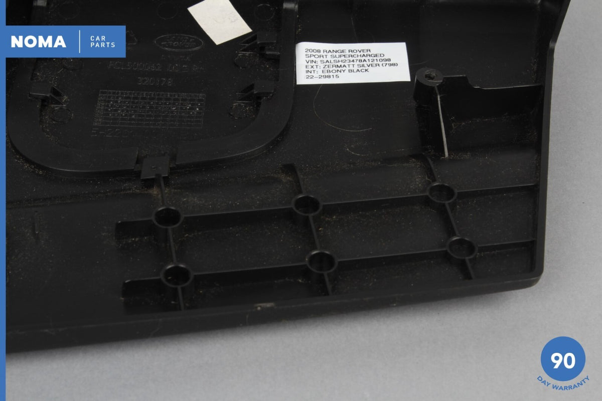 06-09 Range Rover Sport L320 Front Right Side Seat Cover Panel Trim OEM - photo 15
