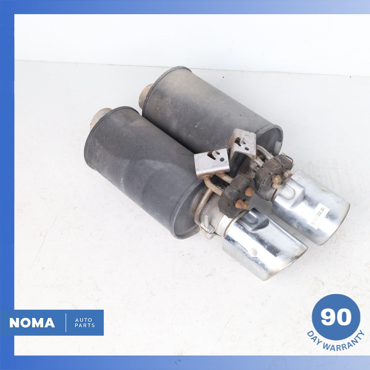 17-23 Dodge LD Charger Rear Left & Right Exhaust Silencer Muffler Set OEM 74k - photo 2