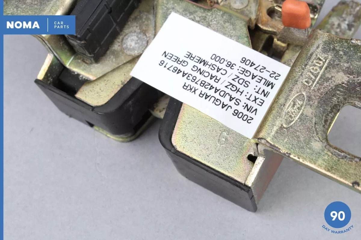 03-06 Jaguar X100 XKR XK8 Trunk Boot Latch Lock Mechanism w/ Cable GJE3500BB OEM - photo 12