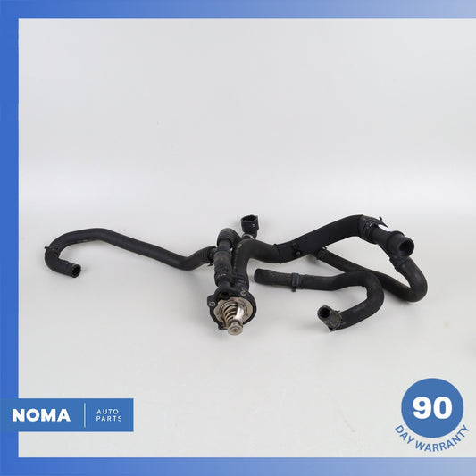 17-20 Jaguar X760 XE XF 2.0L Engine Motor Cooling Hose w/ Thermostat Set OEM - photo 1