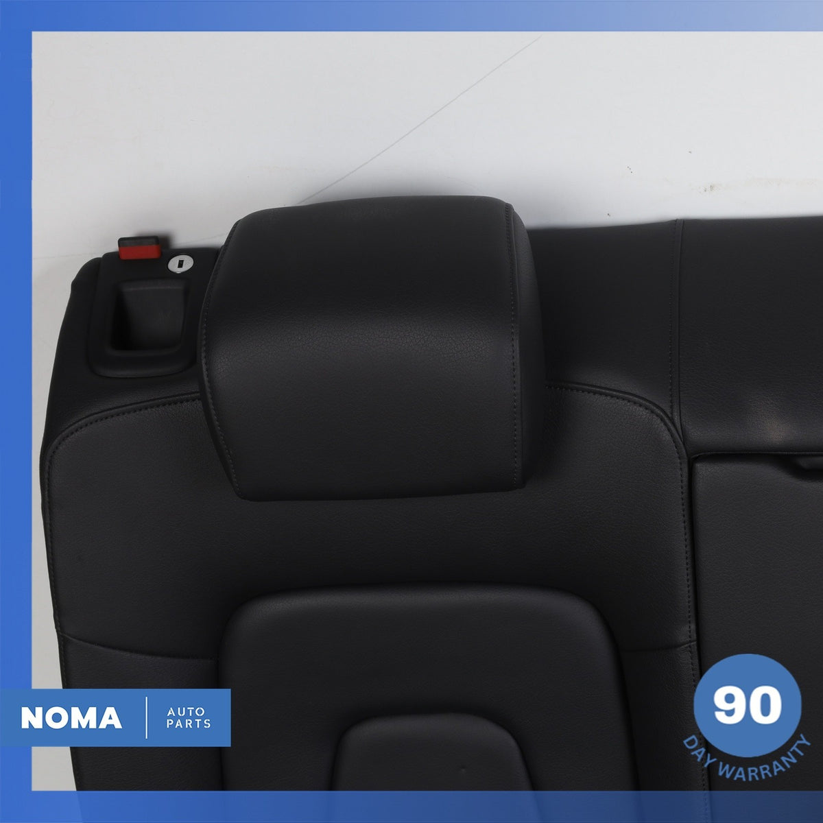 13-17 Audi 8T A5 S5 Coupe Rear Left & Right Seat Cushion Set Black OEM - photo 4