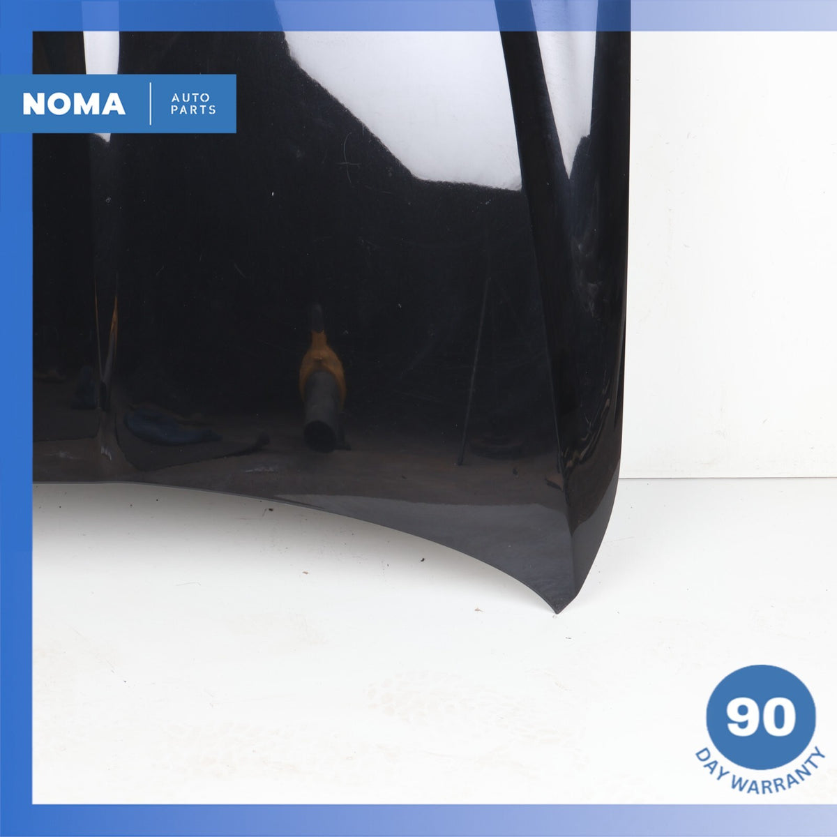 16-23 Jaguar X260 XF Hood Bonnet Cover Panel Assembly Santorini Black OEM - photo 2