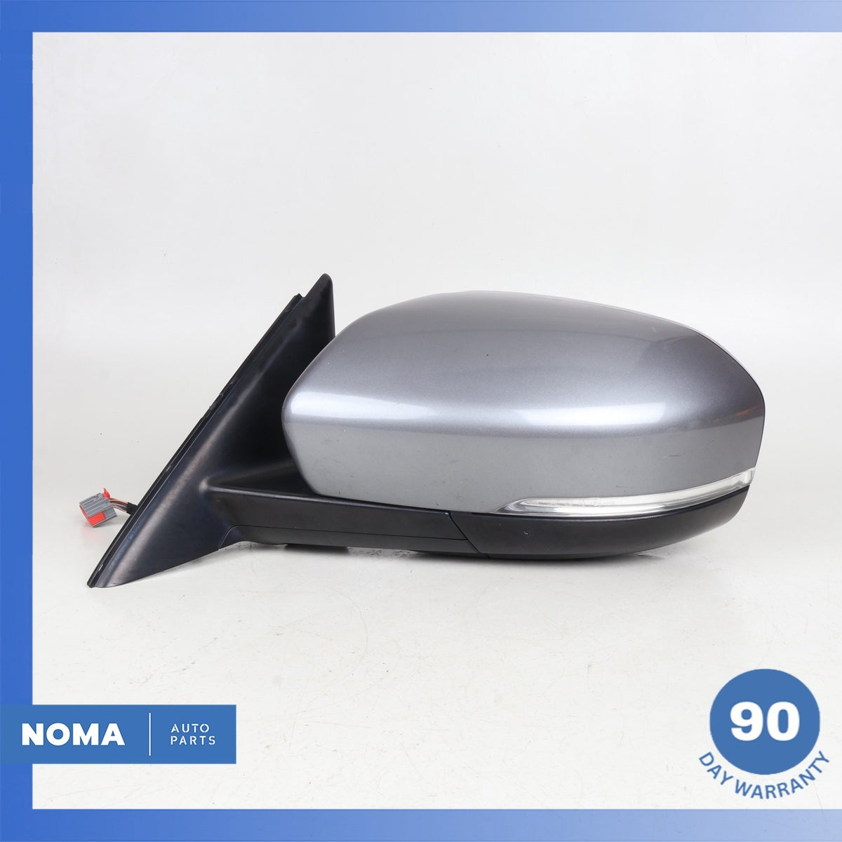 12-13 LR Range Rover Evoque L538 Left Side Rear View Mirror Assembly Gray OEM - photo 11