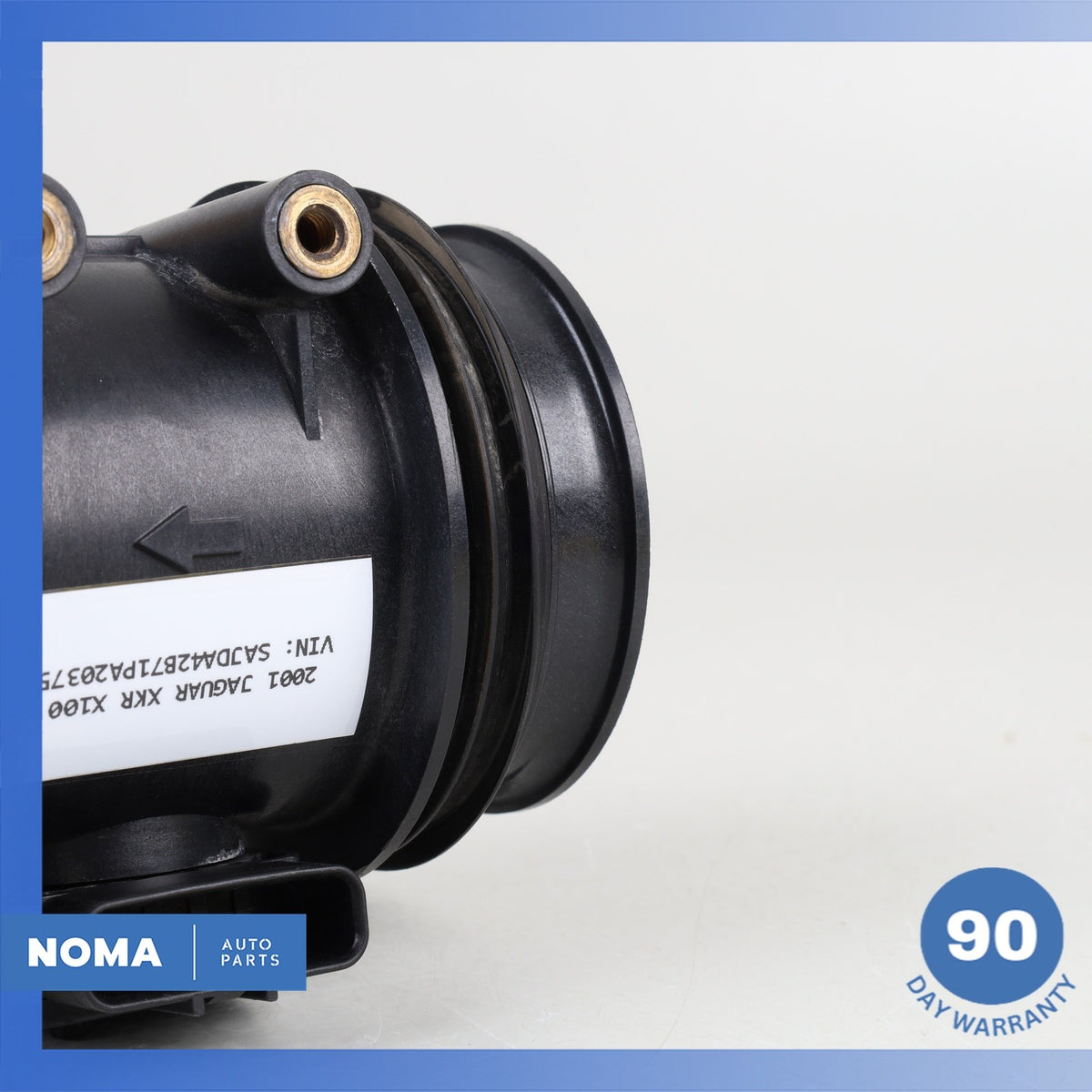 07-09 Jaguar X150 XK 4.2L N/A Intake MAF Mass Air Flow Sensor 6W839D621AA OEM - photo 4