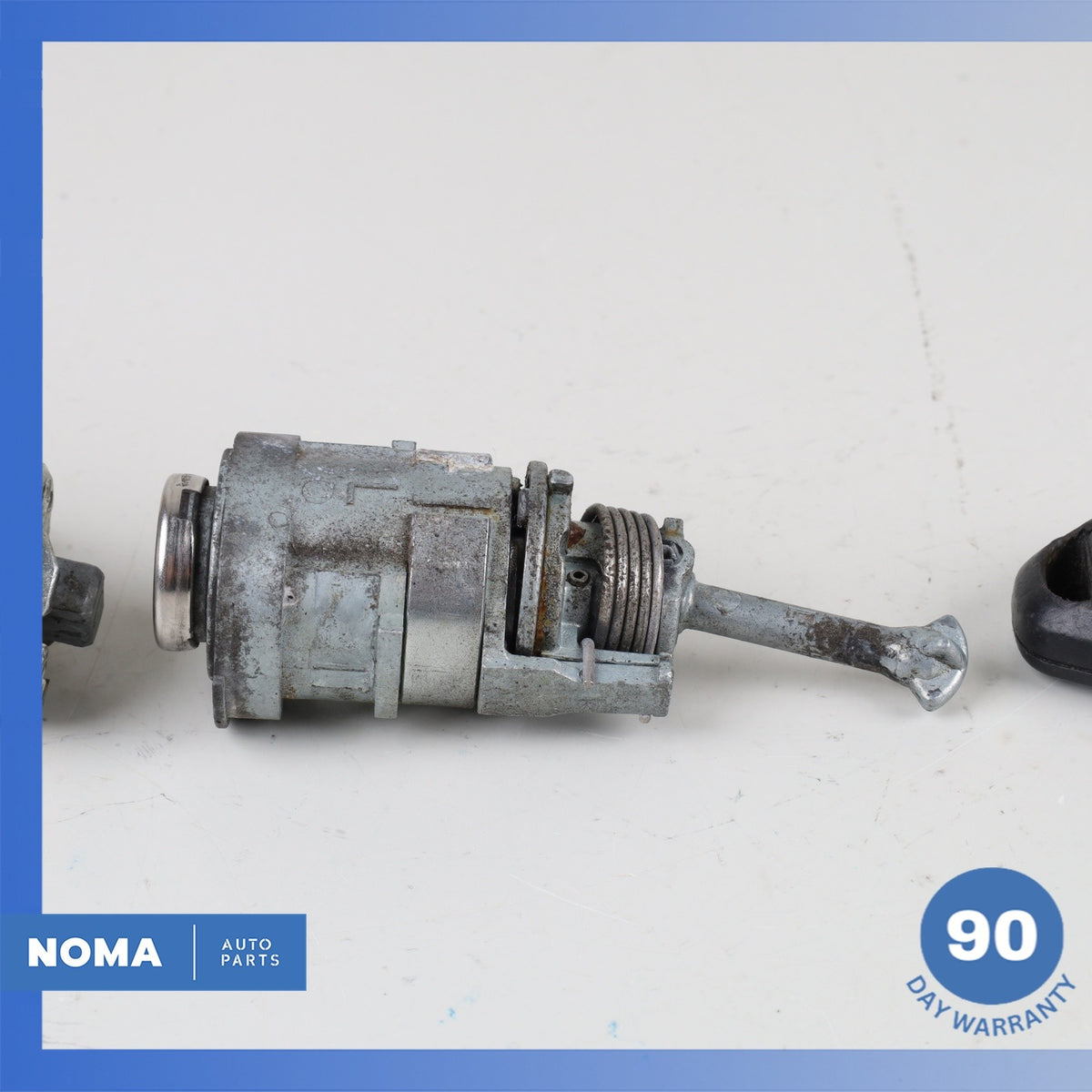 03-08 BMW E85 Z4 Trunk Ignition Safety Lock Barrel Set / Key 32307197330 OEM - photo 14