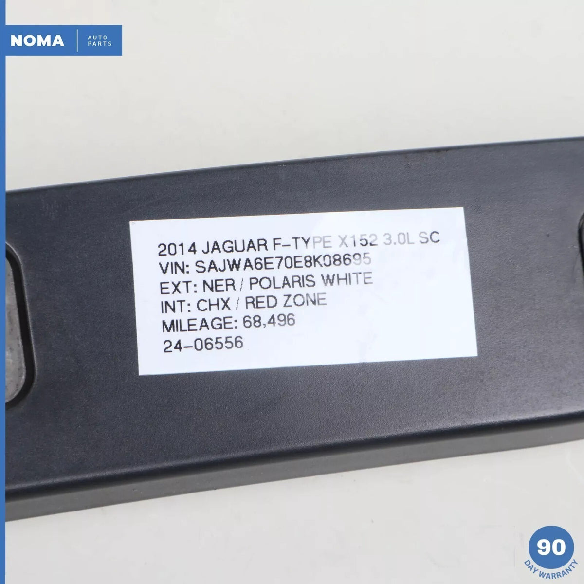 14-24 Jaguar X152 F-Type Convertible Trunk License Plate Number Light OEM 68k - photo 17