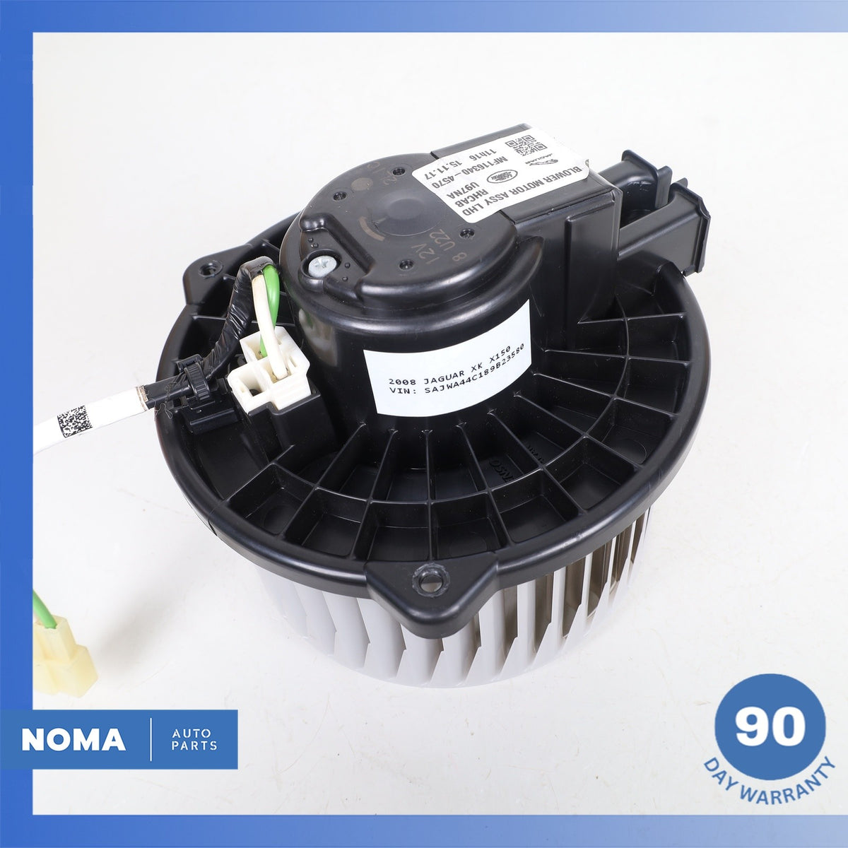 07-24 Jaguar X150 XK F-Type AC A/C Air Conditioning Heater Blower Motor OEM - photo 12