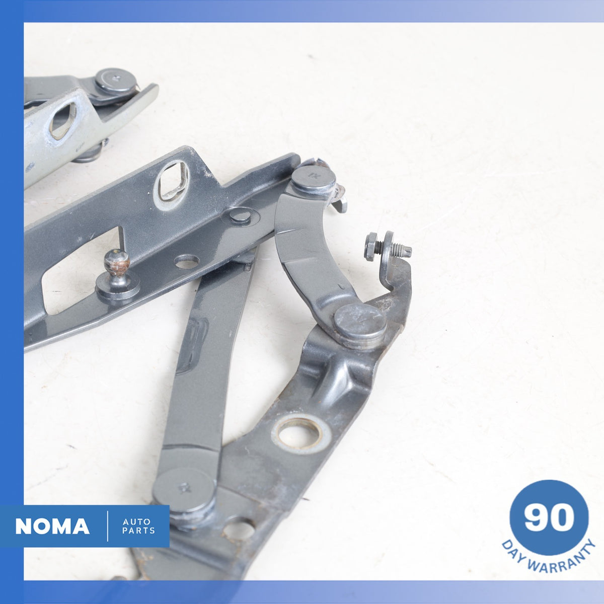 97-06 Jaguar X100 XKR XK8 Left & Right Trunk Boot Hinge Set of 2 Gray OEM - photo 3