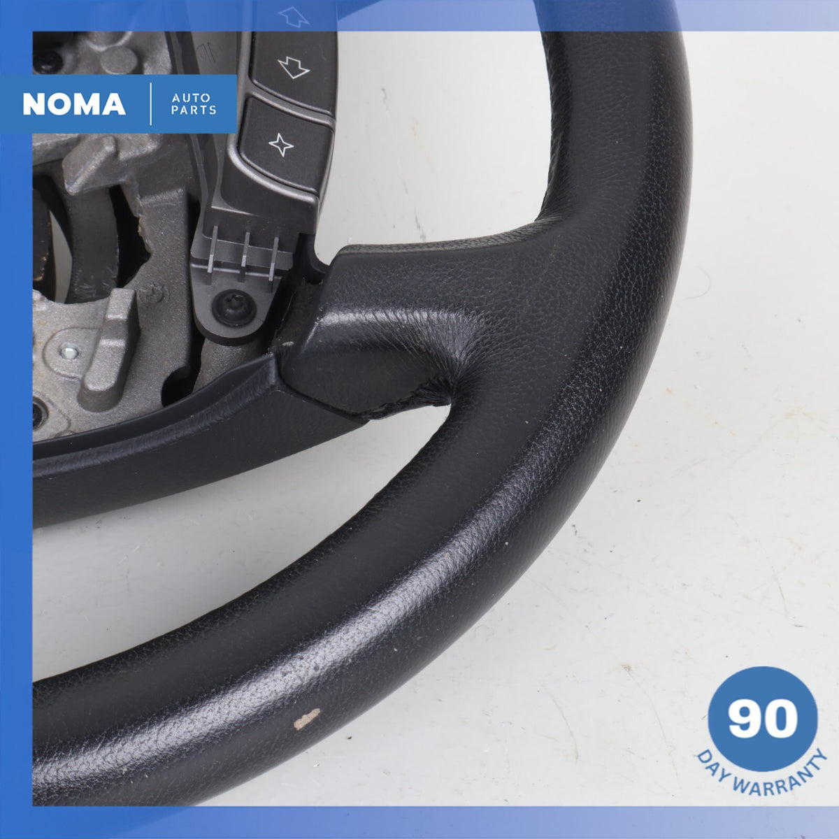 2005 BMW E66 745Li Steering Wheel Black 32346761747 OEM - photo 2