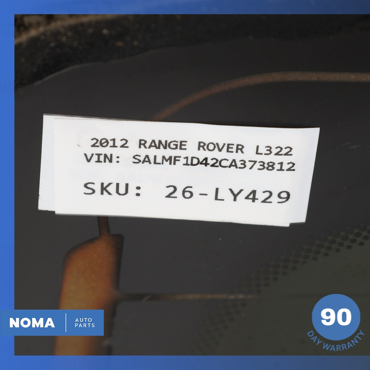 10-12 Land Rover Range Rover L322 Trunk Lid Tailgate Door Glass Window OEM - photo 17