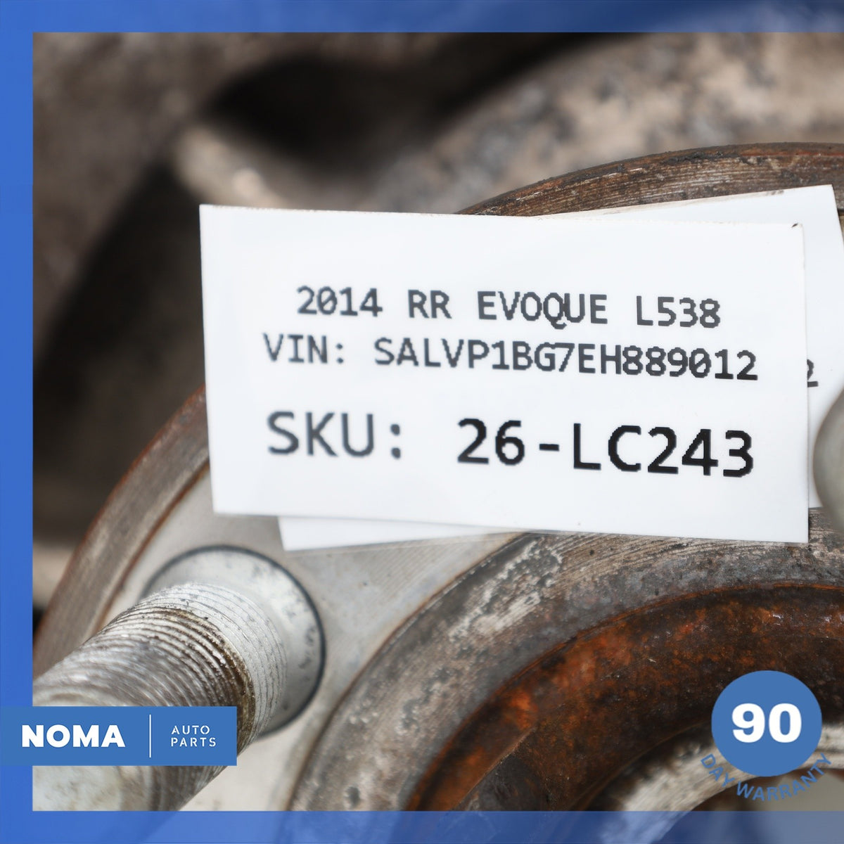 12-15 LR Range Rover Evoque L538 Front Right Spindle Knuckle Assembly OEM - photo 15