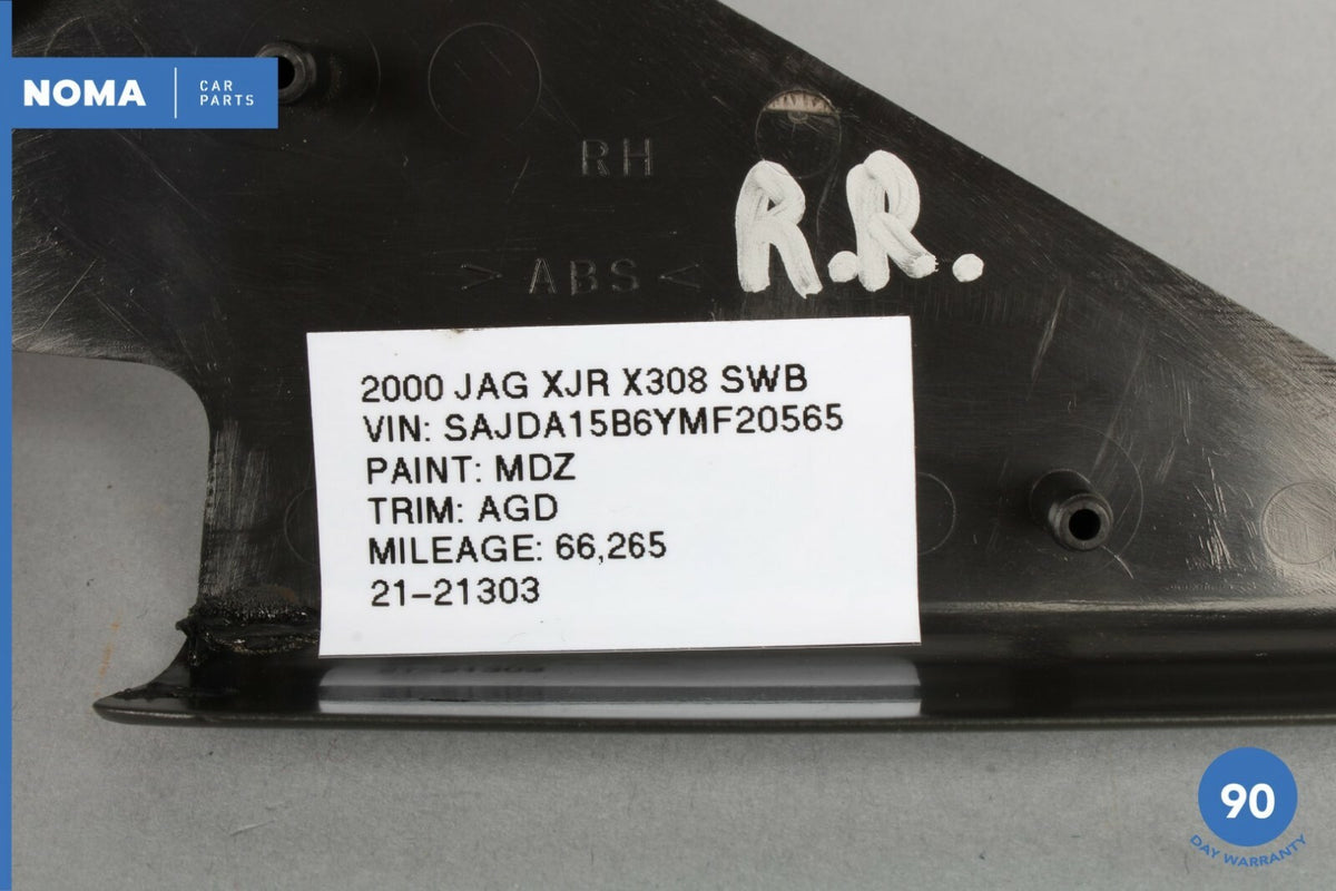 98-03 Jaguar XJR XJ8 VDP X308 Rear Right Side Interior Corner Cover Trim OEM - photo 3