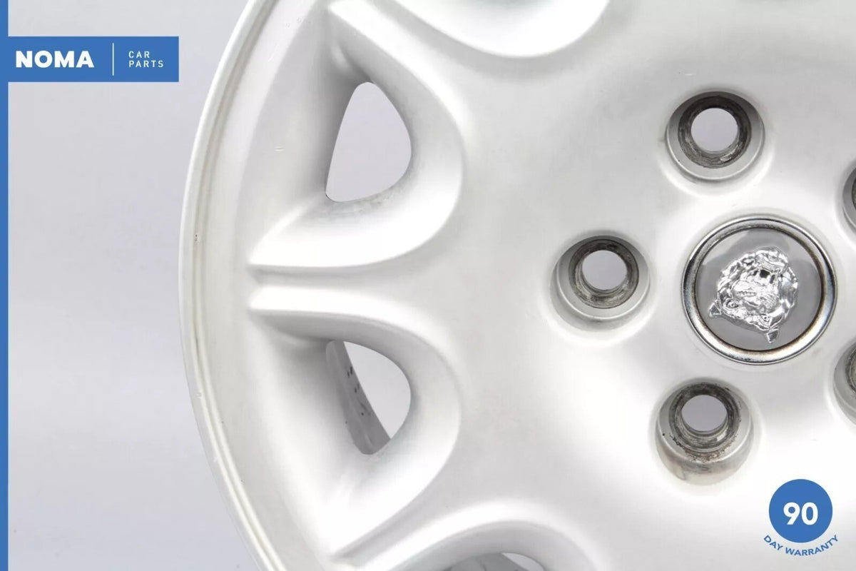 98-03 Jaguar X308 Starburst 7 x R16 16" Wheel Rim Silver MNC6113AA OEM - photo 5