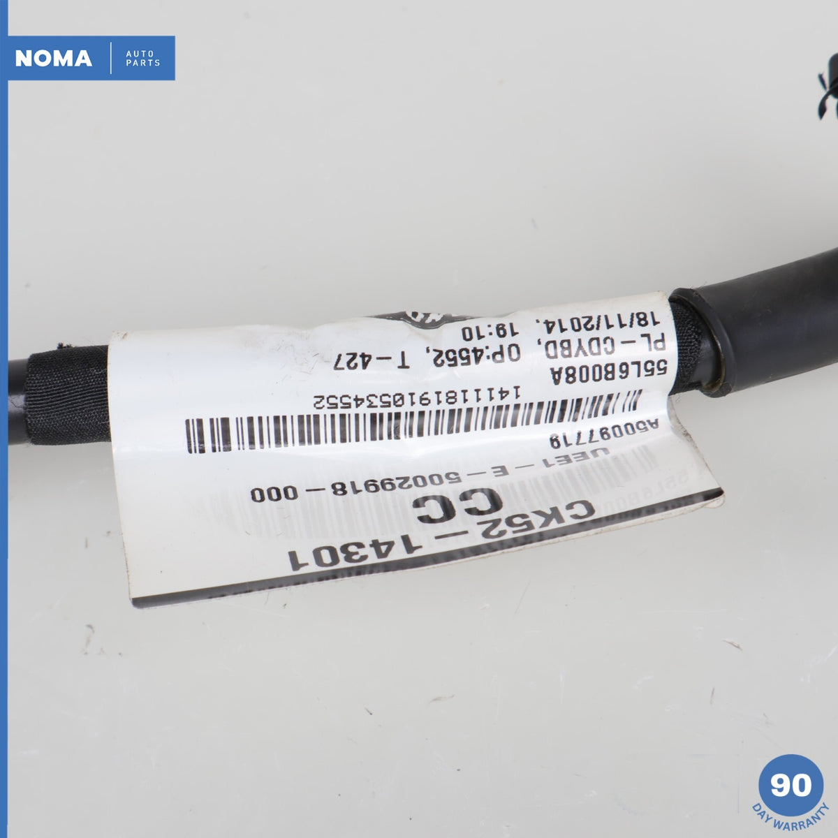 14-15 Range Rover Sport L494 Battery To Earth Negative Cable CK5214301CC OEM - photo 9