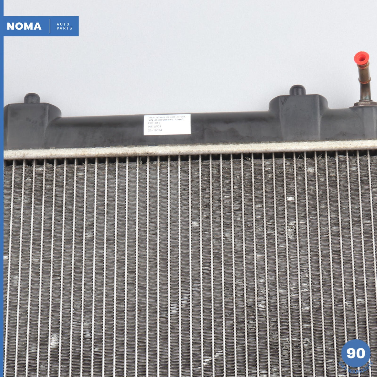 95-00 Lexus LS400 XF20 4.0L V8 Engine Motor Cooling Radiator 16400-50130 OEM - photo 3