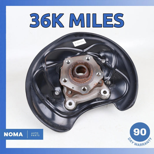 Audi 4M Q7 Rear Right Passenger Spindle Knuckle Hub w/ Shield OEM 36k - photo 1
