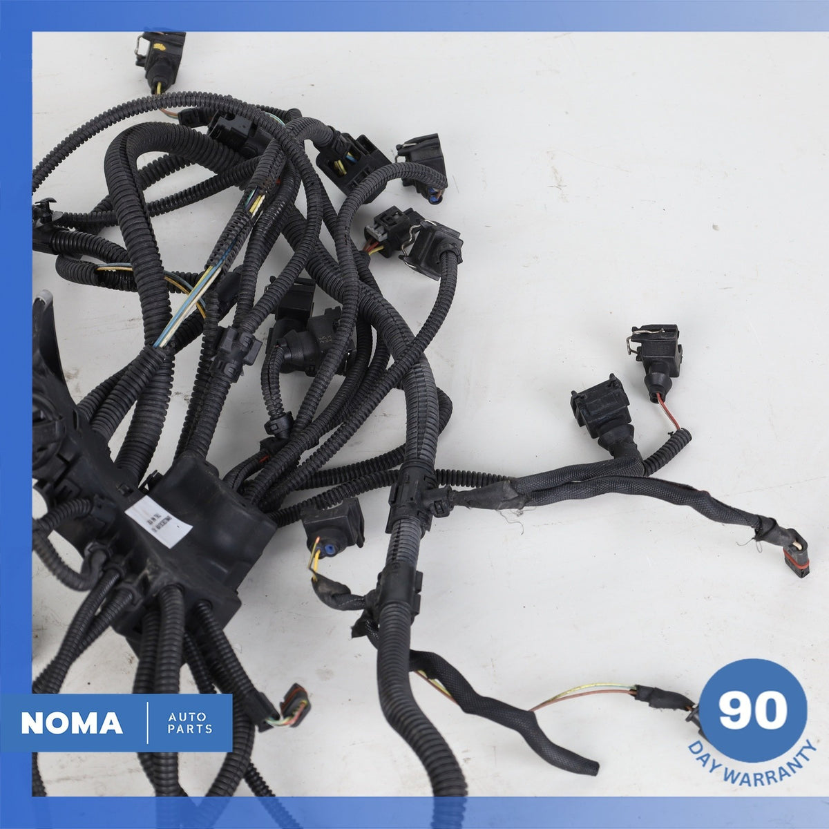 12-17 BMW F02 750i 650i N63 Engine Motor Wire Wiring Harness Set 12518605838 OEM - photo 5