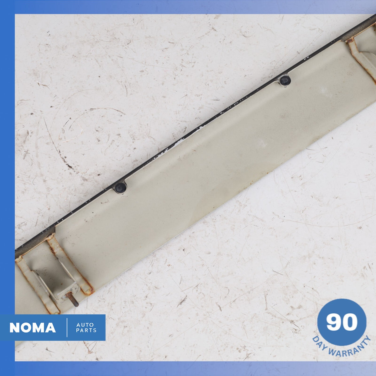 94-96 Jaguar XJS Series 3 Rear Bumper Center Molding Chrome HHC6620AA OEM - photo 7