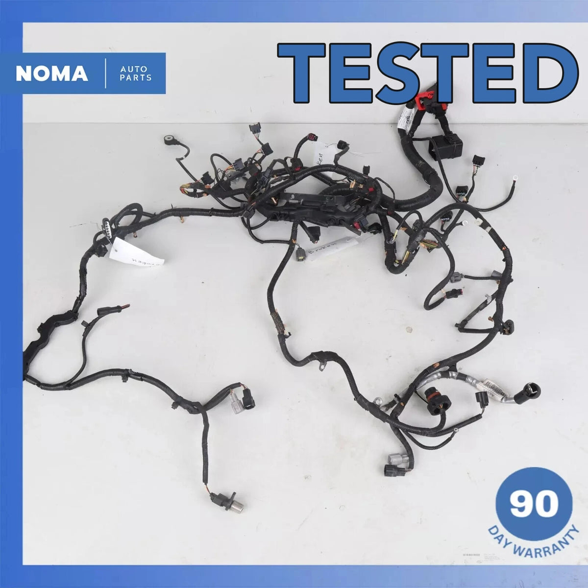 06-09 Jaguar X150 XK XJ8 4.2L Engine Motor Wiring Wire Harness 6R8T12B637BD OEM - photo 1