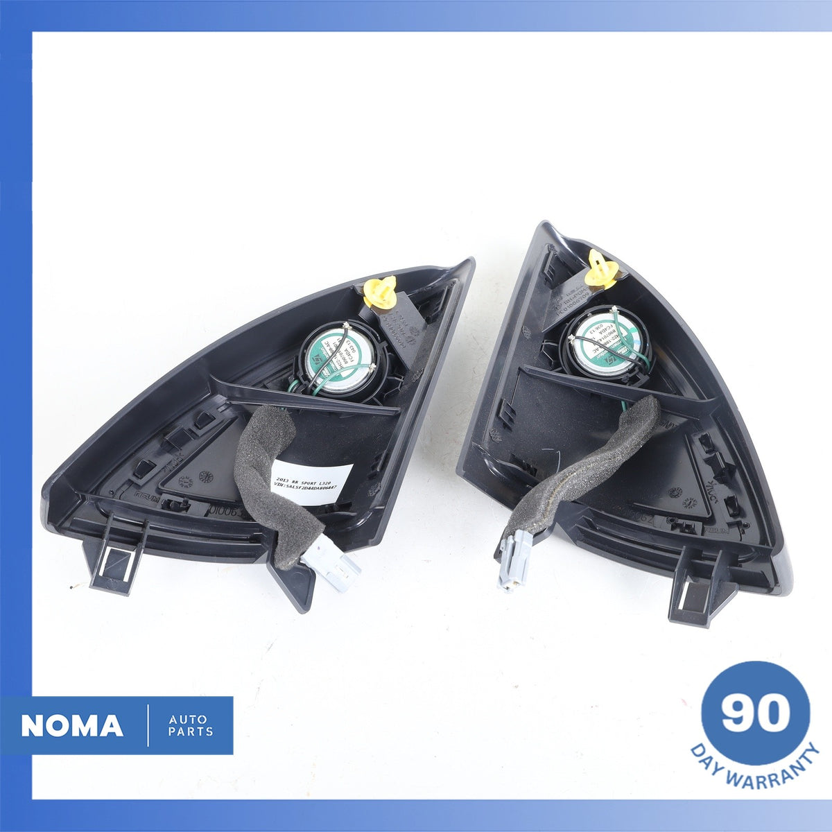 10-16 Land Rover L319 LR4 Right & Left Door Corner Speaker w/ Trim Set OEM - photo 7