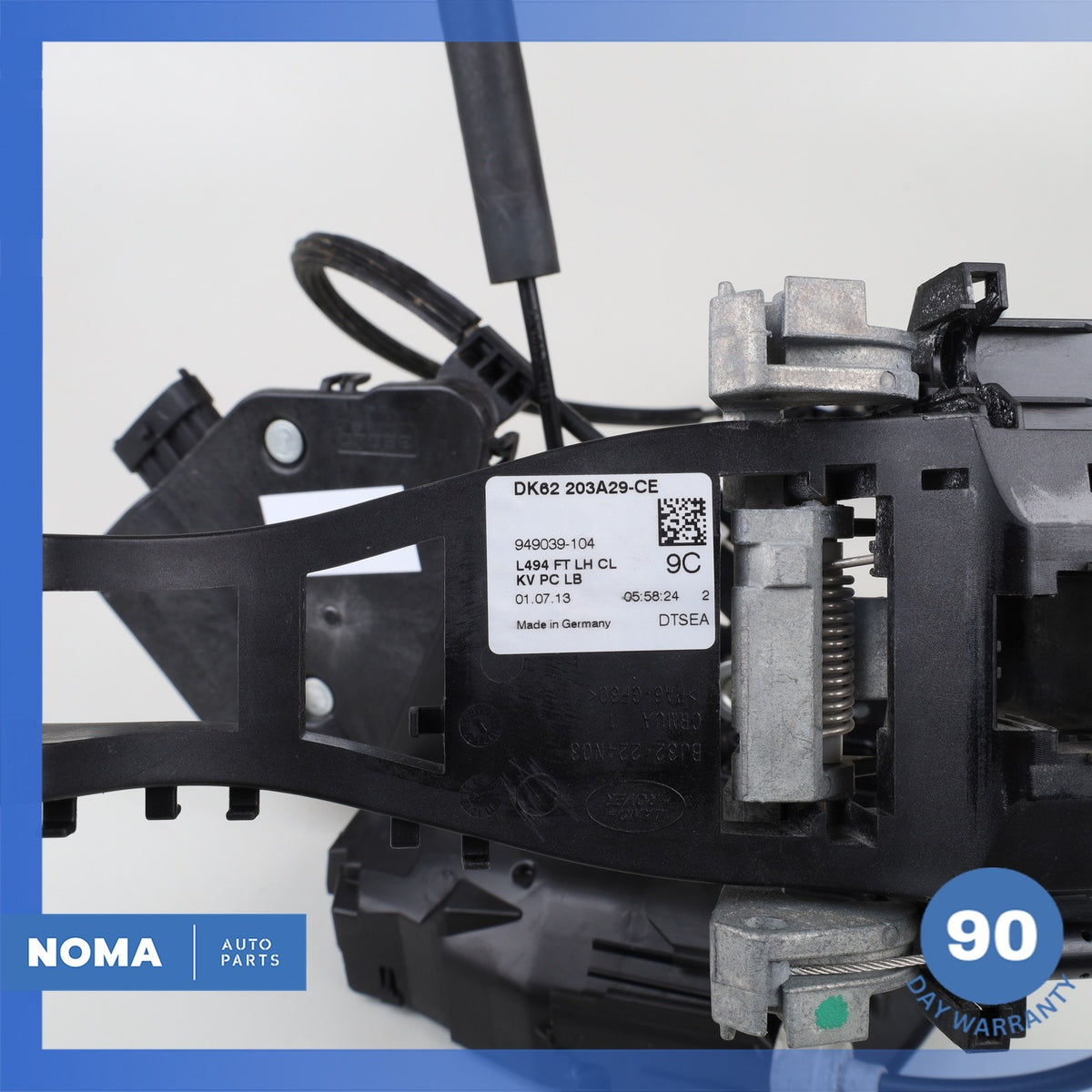 13-14 LR Range Rover Sport L494 Front Left Door Lock Actuator w/ Bracket OEM - photo 13