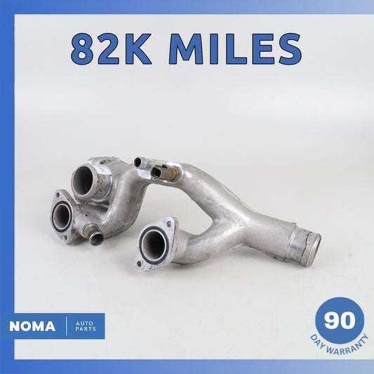 98-02 Jaguar X100 XKR XJR 4.0L S/C Thermostat Housing 98JV8A504AF OEM 82k - photo 1
