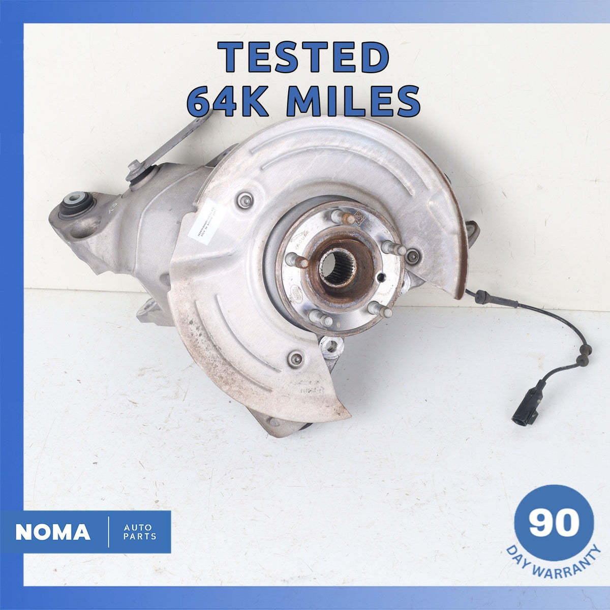 16-20 Jaguar X760 XE XF Rear Left Side Spindle Knuckle Hub w/ Shield OEM 64k - photo 1