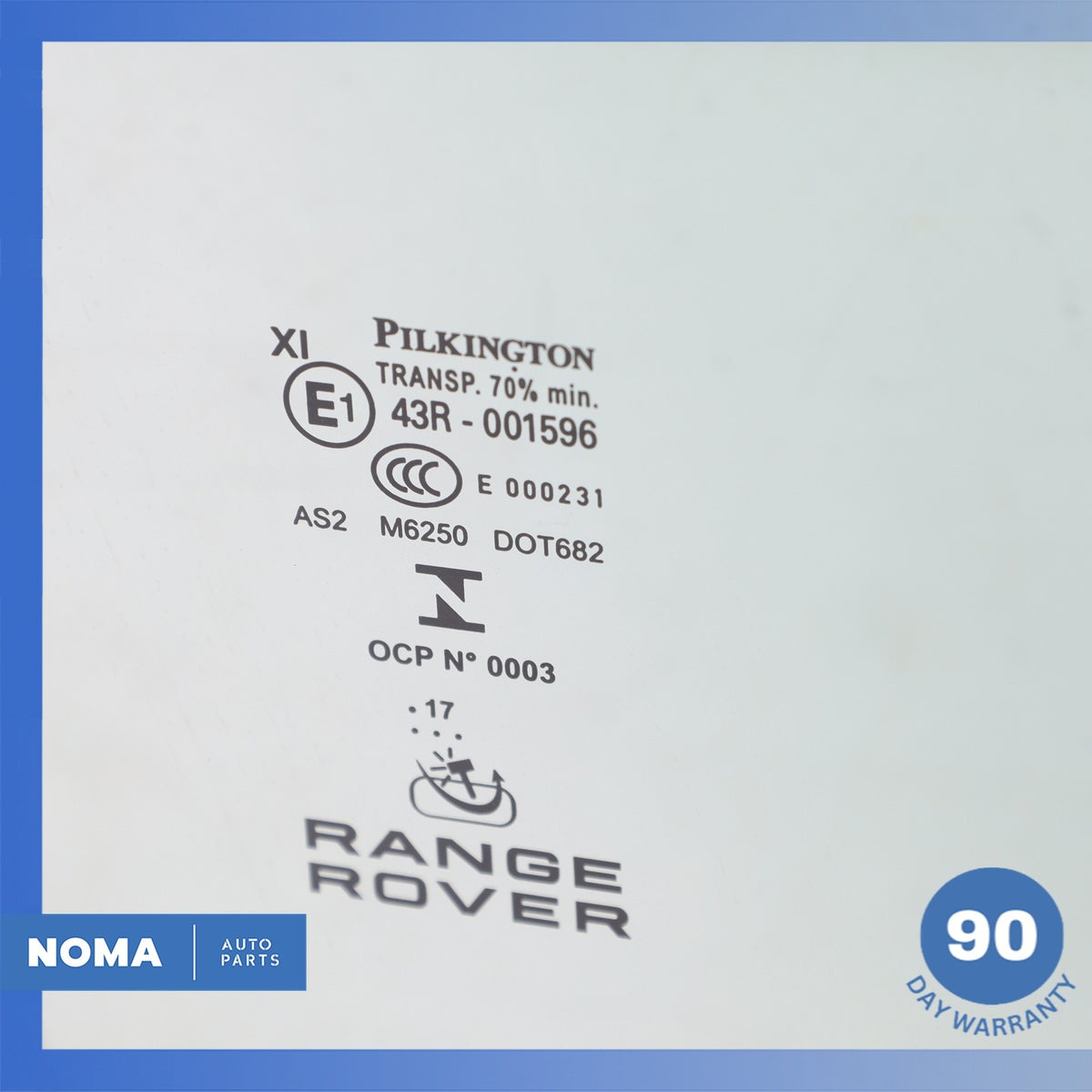 14-22 LR Range Rover Sport L494 Front Right Door Window Glass LR043944 OEM - photo 8