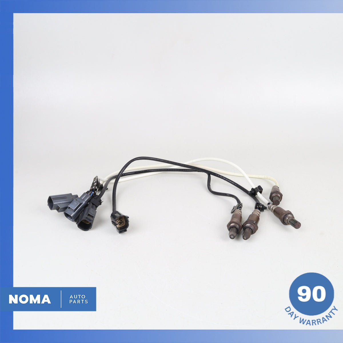 10-15 Jaguar X250 XF XK XFR Oxygen Lambda Sensor Set of 4 9W839G444AA OEM - photo 2