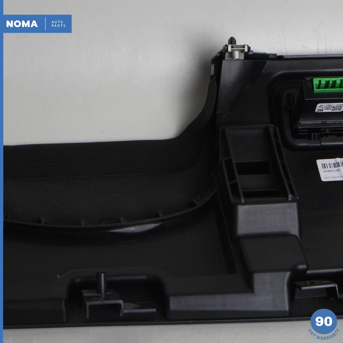 16-21 Jaguar X260 XF Left Driver Side Dash Knee Lower Cover w/Switches Black OEM - photo 8