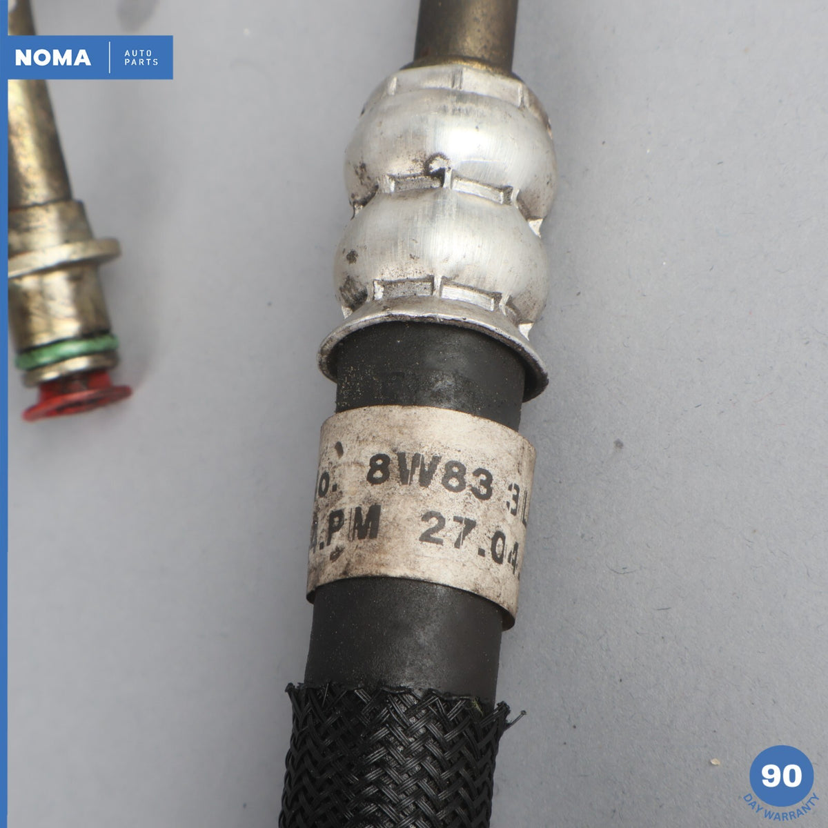 10-15 Jaguar XKR X150 PS Power Steering Oil Fluid Cooler w/ Hose 8W833F780AD OEM - photo 12