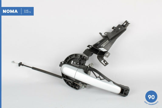 10-15 Jaguar X250 XF XFR Rear Left Exterior Door Handle w/ Cable & Bracket OEM - photo 1