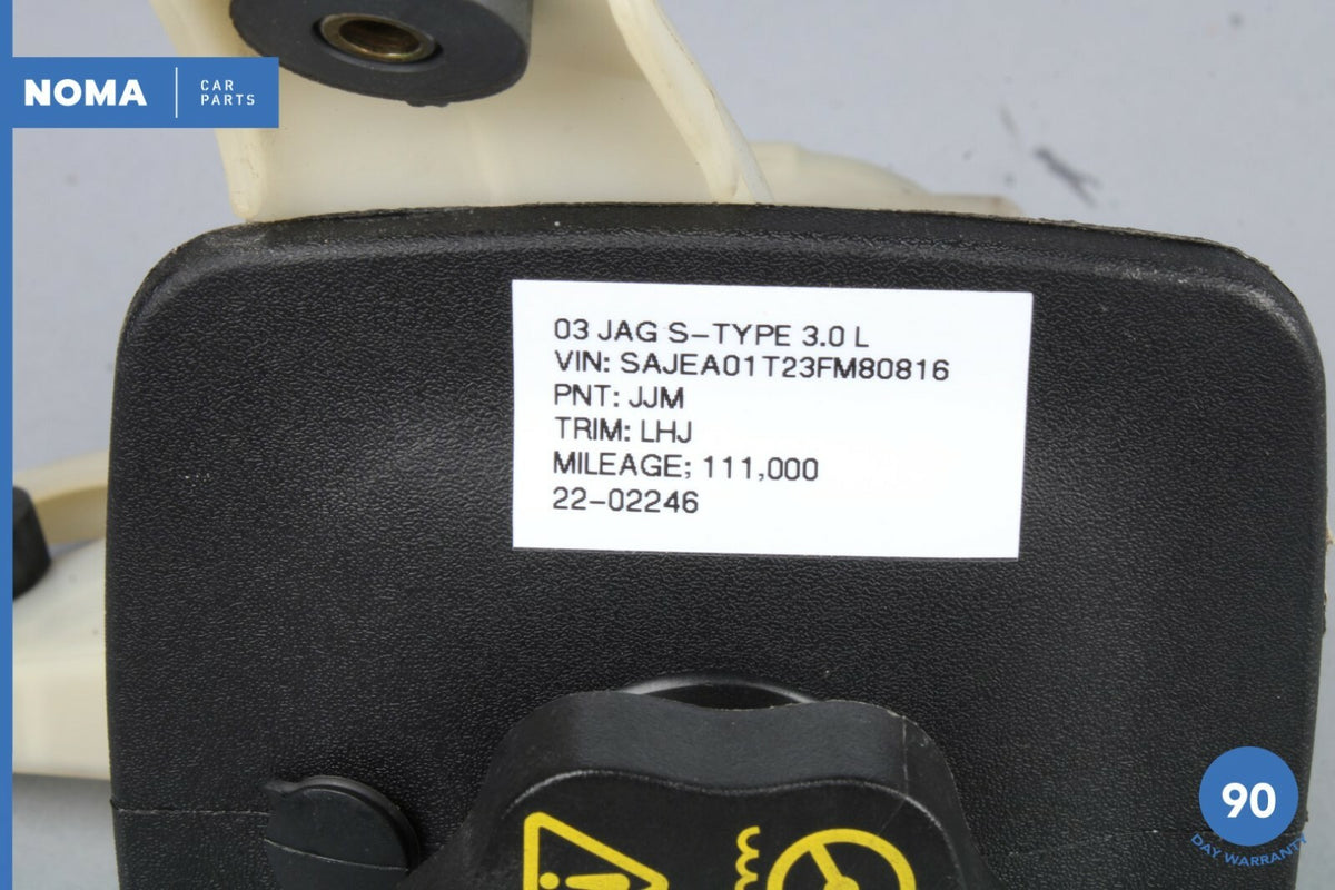 03-08 Jaguar S-Type X202 Power Steering Fluid Reservoir Tank XW433R700AC OEM - photo 9