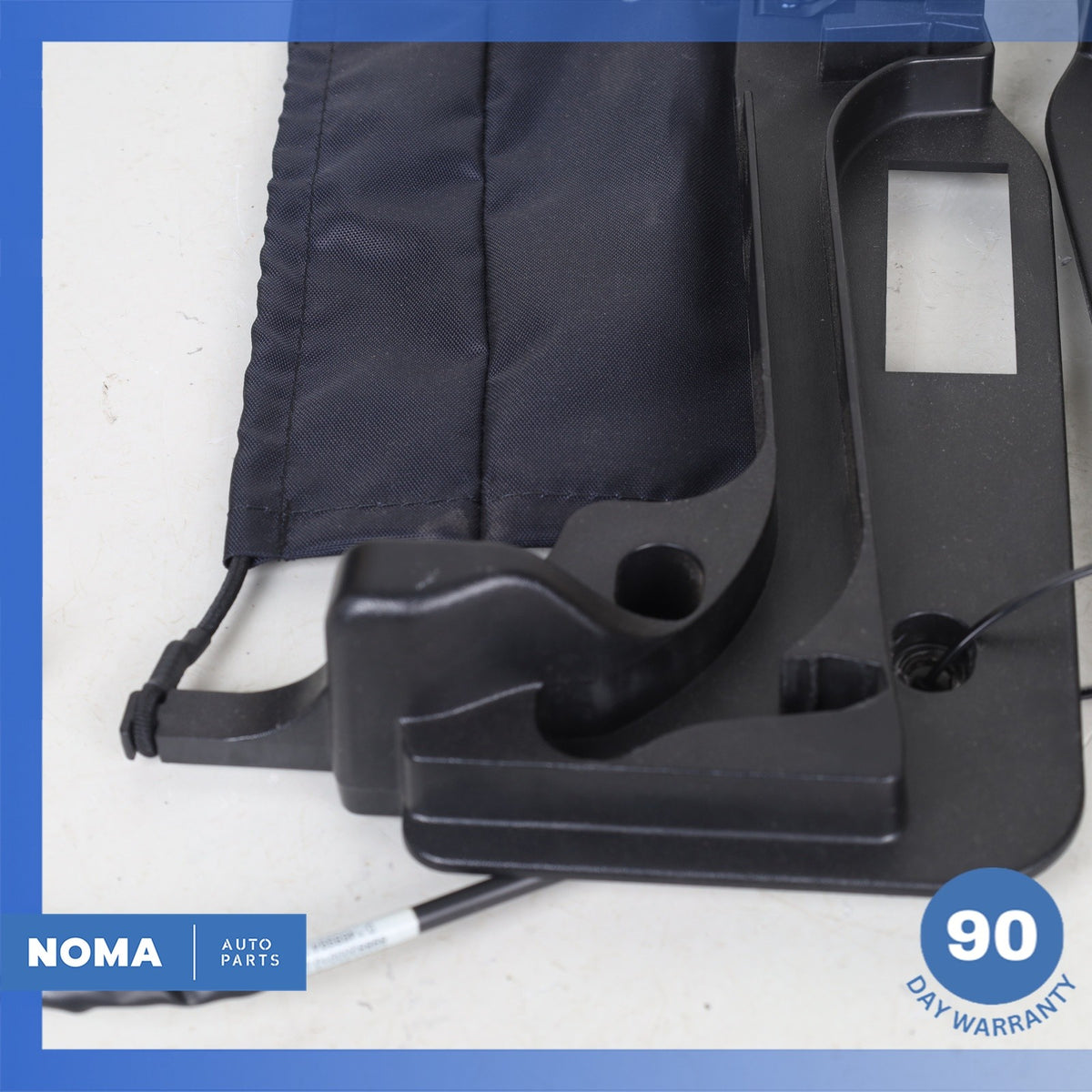 07-15 Jaguar X150 XKR XK Convertible Right & Left Trunk Cover Rail Set OEM - photo 17