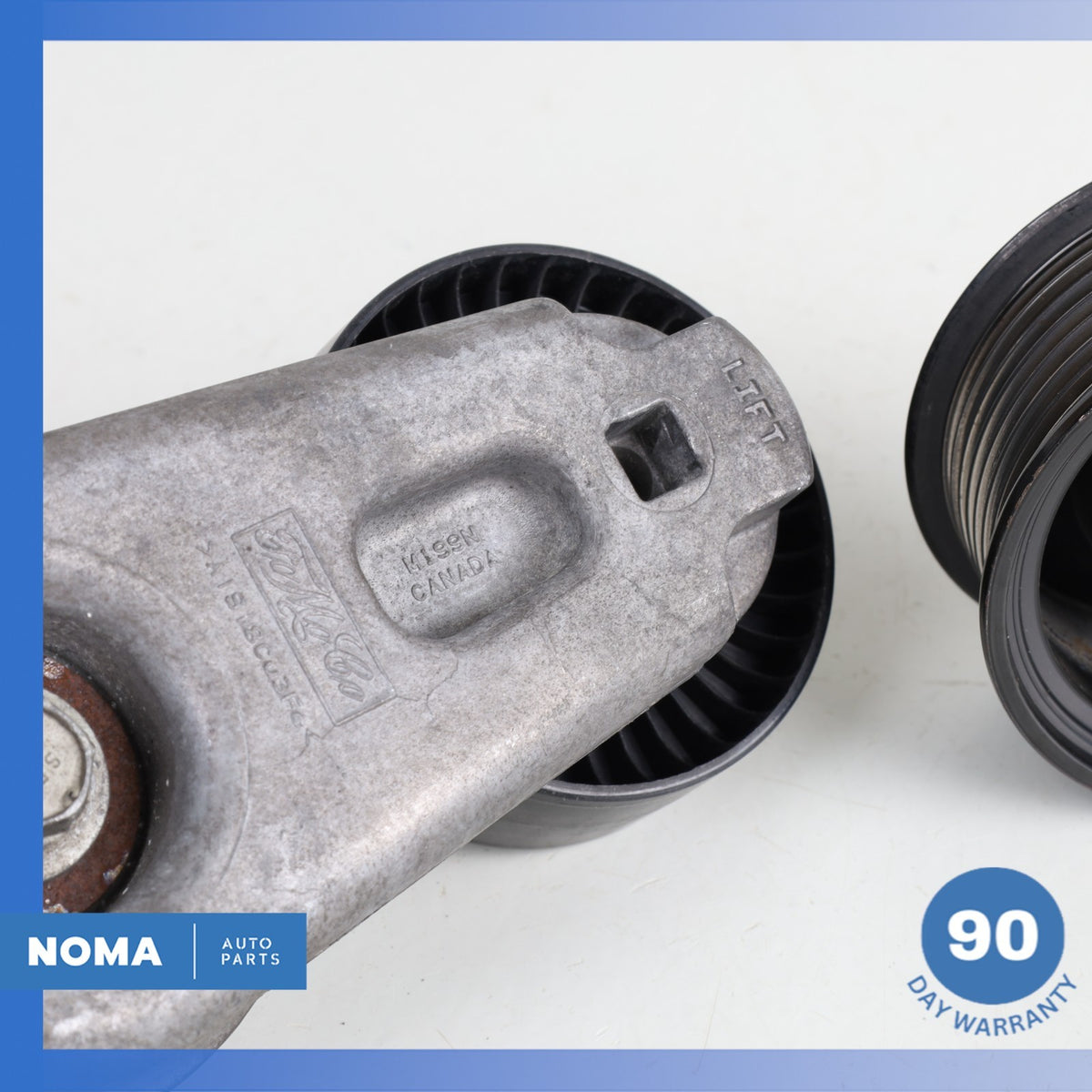 2013 RR Sport L320 Engine Motor Drive Belt Tensioner Idler Pulley Set OEM - photo 7