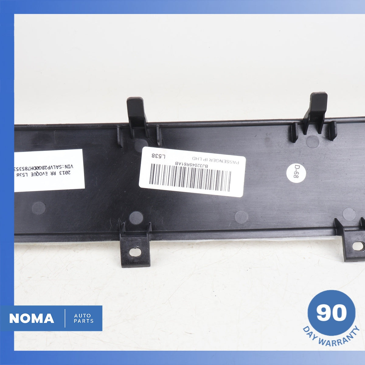 13-19 Range Rover Evoque L538 Dashboard Dash Board Right Side Trim Cover Set OEM - photo 7