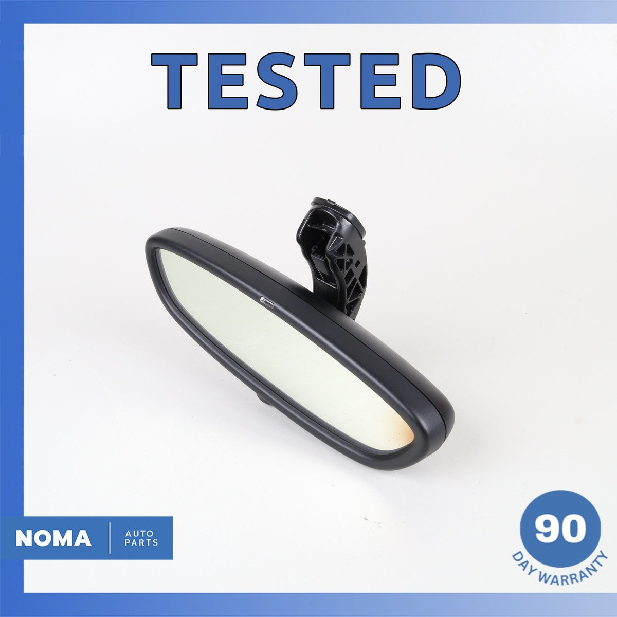 03-08 BMW E85 Z4 Interior Rear View Mirror Black OEM - photo 1