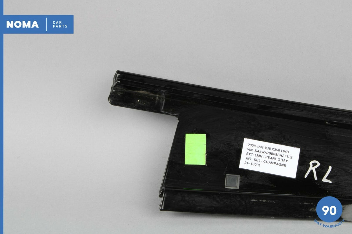04-09 Jaguar XJ8 XJR X358 Rear Left Driver Side B-Pillar Exterior Molding OEM - photo 6