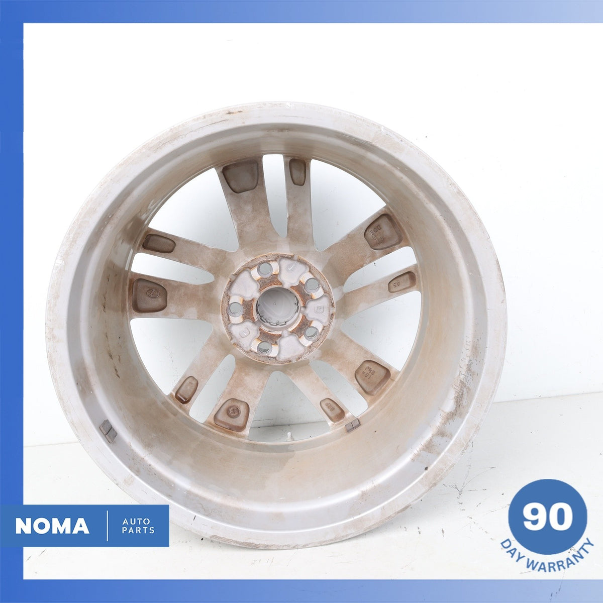 Lexus GSE20R IS250 IS350 Type-F 8.5 x 18 18" Wheel Rim Silver 42611-53630 OEM - photo 8