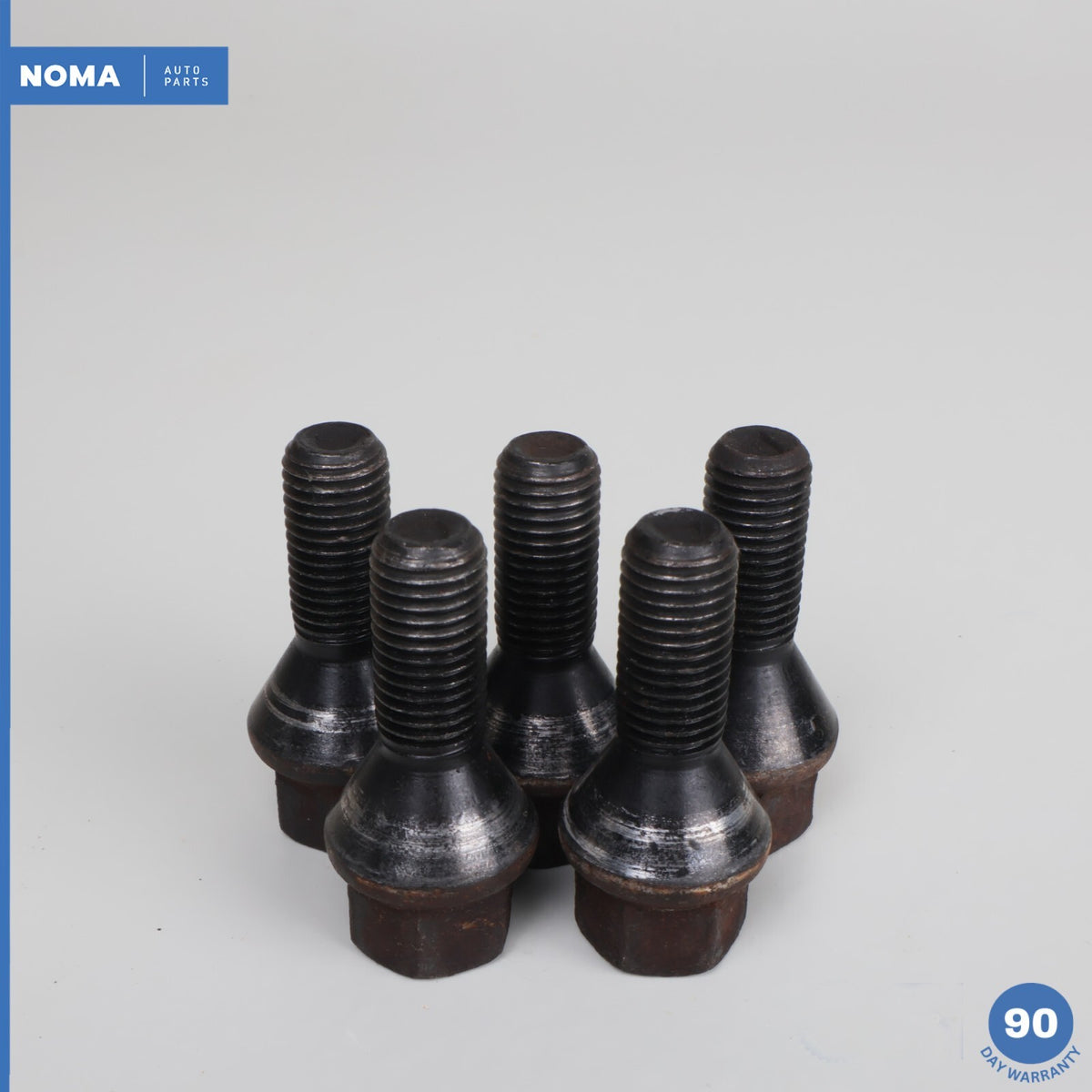 01-05 BMW 325i E46 Wheel Rim Lug Bolts Nuts Set of 5 36136781150 OEM - photo 3