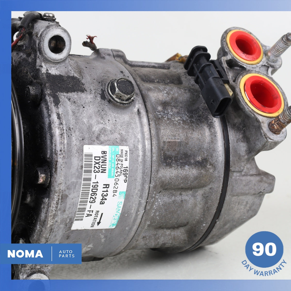 13-15 Jaguar X351 XJ XF AC A/C Air Conditioning Compressor OEM - photo 5