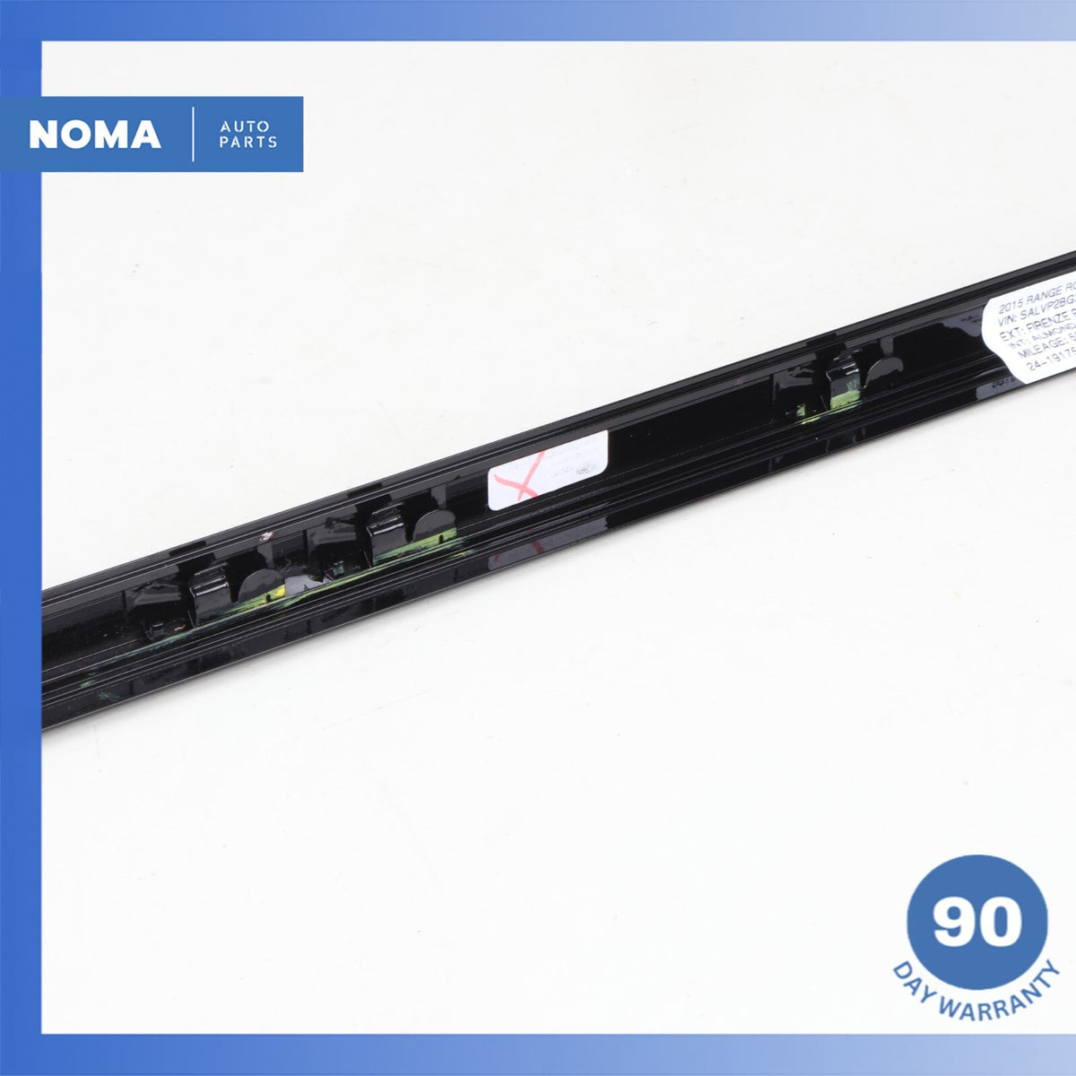 2015 Range Rover Evoque L538 Rear Left Side Upper Door Exterior Moulding OEM - photo 10