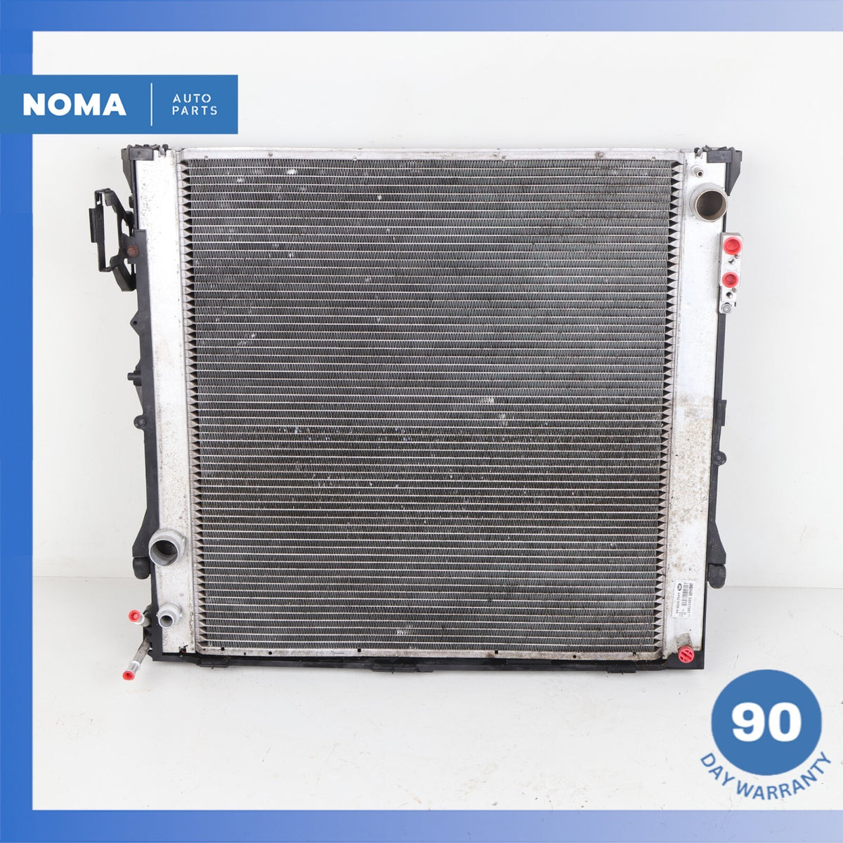 10-12 Land Rover Range Rover L322 Engine Cooling Radiator AC A/C Condenser OEM - photo 8