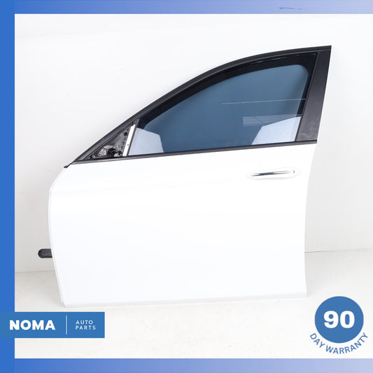 11-16 BMW F10 528i 535i 550i Front Left Driver Side Door Shell Panel White OEM - photo 1