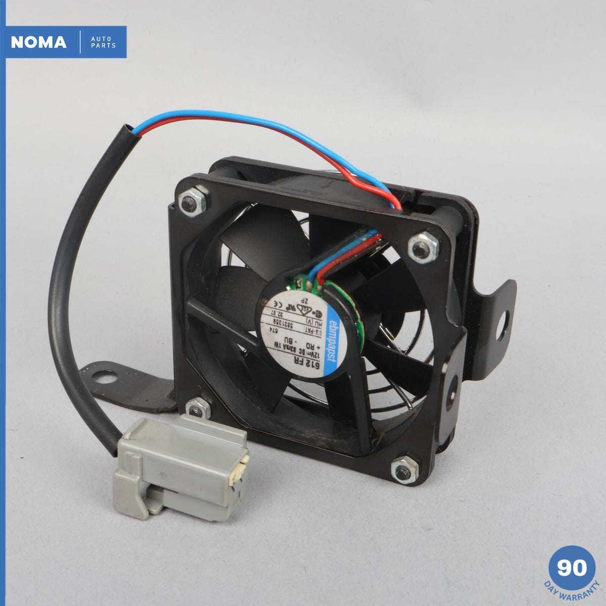 07-15 Jaguar XK XKR X150 LHD AM FM Radio Loudspeaker Cooling Fan Motor OEM - photo 8